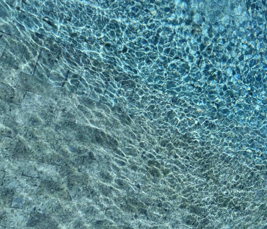 bali green swimming pool stone