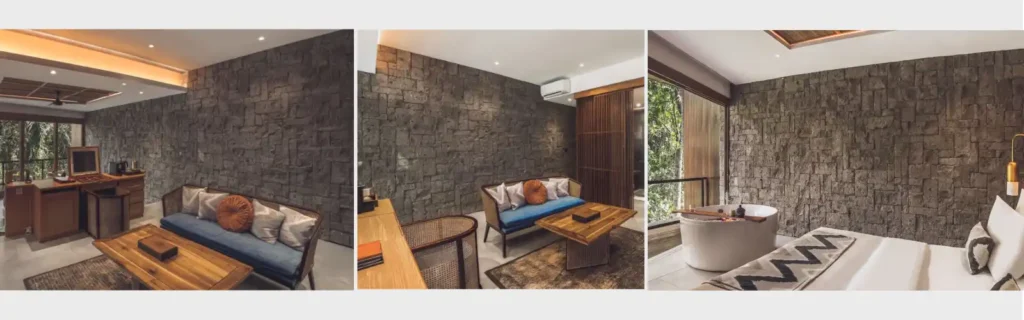 bali kerobokan stone-wall feature cladding factory direct supplier