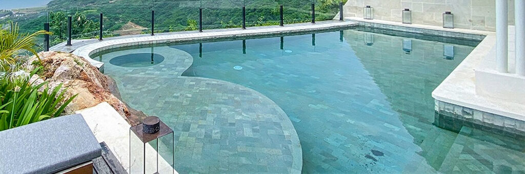 Bali green sukabumi swimming pool stone-supplier for sukabumi luxury pool stone