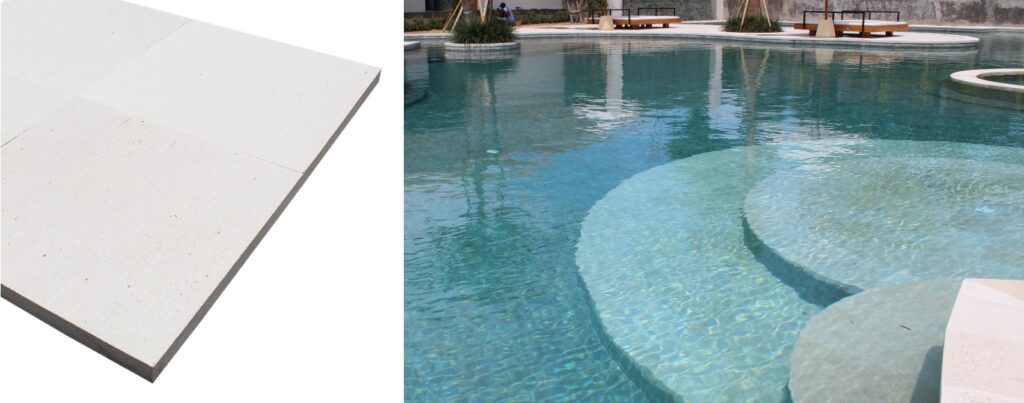 bali white limestone- for luxury swimming pools and paving