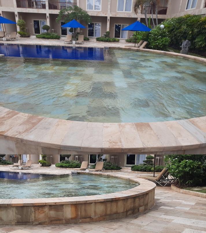 bali yellow palimanan natural stone for swimming pools